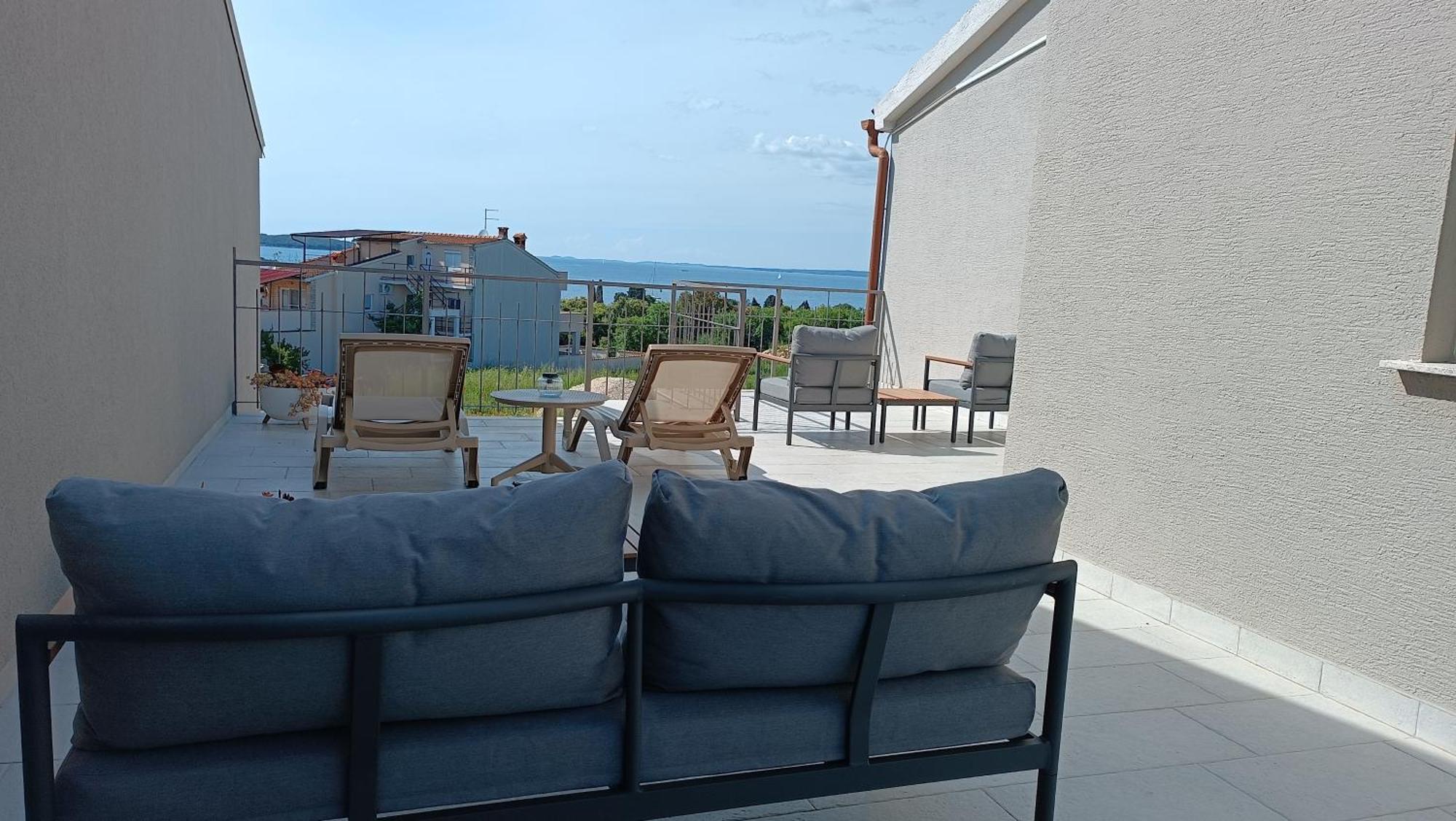 Caramel Comforts With Sea View In Stinjan Only 300 M From The Beach, Free Parking Appartamento *