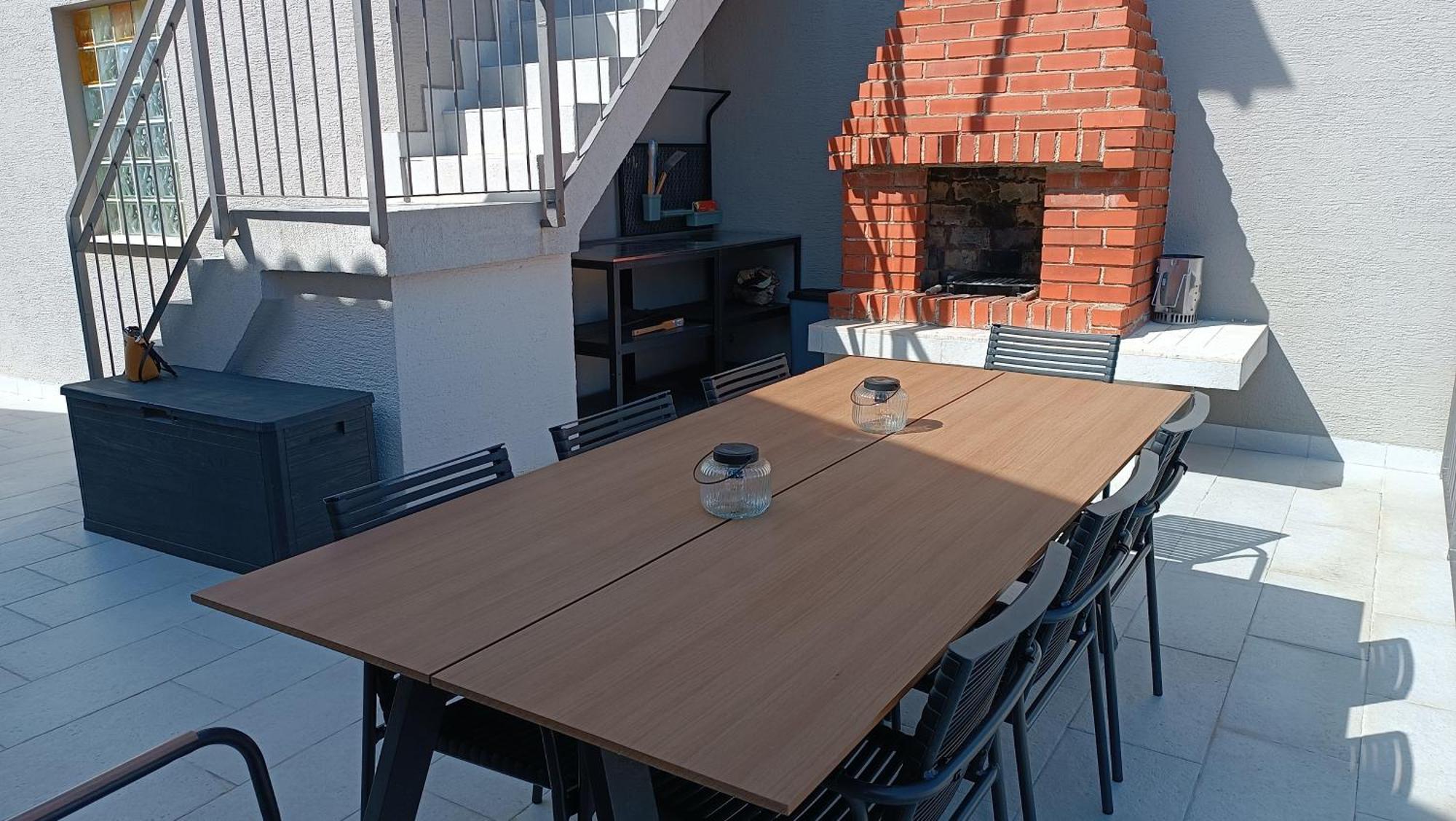 Caramel Comforts With Sea View In Stinjan Only 300 M From The Beach, Free Parking *